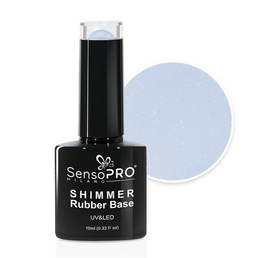 Shimmer Rubber Base SensoPRO Milano - #56 Glowing Grip