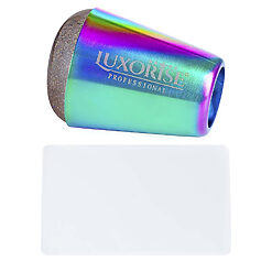 Stampila Unghii Silicon cu Racleta LUXORISE Starlight Dust 4