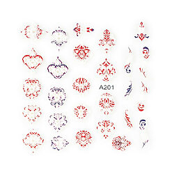 Sticker 3D Unghii LUXORISE Artistry A201-Nail Art > Tatuaje / Stickere 3D Unghii