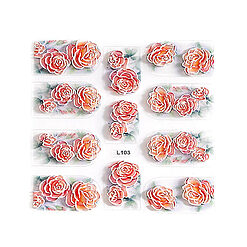 Sticker 3D Unghii LUXORISE Artistry L103-Nail Art > Tatuaje / Stickere 3D Unghii