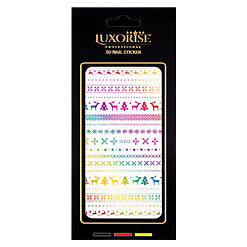 Sticker Unghii LUXORISE Winter Nights SP202 2