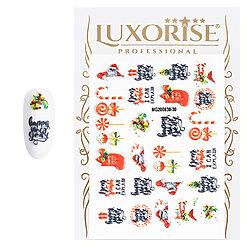 Tatuaj 3D Unghii LUXORISE Winter MG200830 30 2