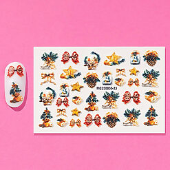 Tatuaj 3D Unghii LUXORISE Winter MG200830 33 3