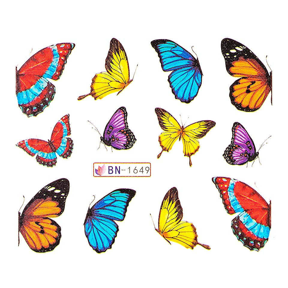 Tatuaj Unghii LUXORISE Butterfly Impression