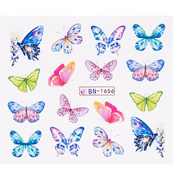 Tatuaj Unghii LUXORISE Butterfly Swing