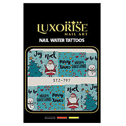 STZ-797-Nail Art > Ornamente Unghii Craciun
