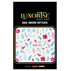 Tatuaj Unghii LUXORISE Christmas Leaves BN 1864 2