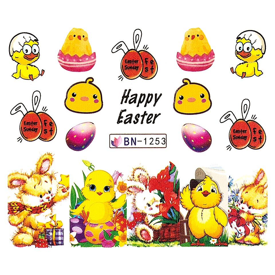 Tatuaj Unghii LUXORISE Easter Joy