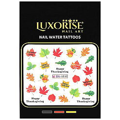 Tatuaj Unghii LUXORISE Fall Colors BN 1515 1