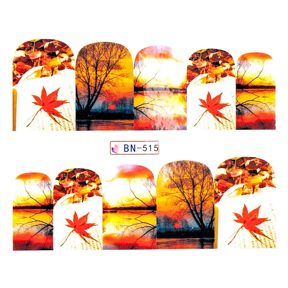 Tatuaj Unghii LUXORISE Fall Picture