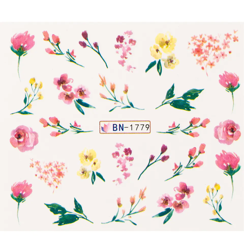 Tatuaj Unghii LUXORISE Flower Insomnia