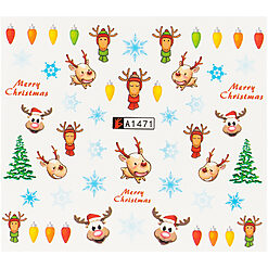 A1471-Nail Art > Ornamente Unghii Craciun