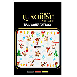 Tatuaj Unghii LUXORISE Holiday Greetings A1471 2