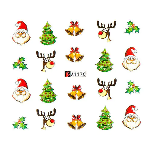 Tatuaj Unghii LUXORISE Holiday Smile