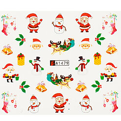 A1479-Nail Art > Ornamente Unghii Craciun