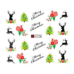 A1176-Nail Art > Ornamente Unghii Craciun