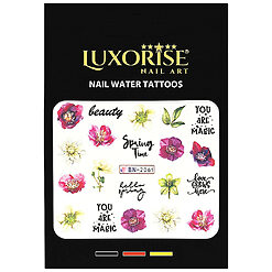 BN-2061-Nail Art > Tatuaje Unghii