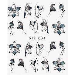 Tatuaj Unghii LUXORISE Simple Flower Art