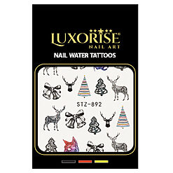 Tatuaj Unghii LUXORISE Simple Holiday Power STZ 892 1