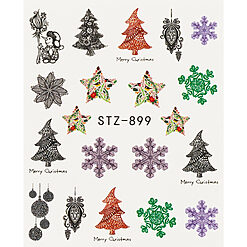 Tatuaj Unghii LUXORISE Simple Holiday Wonder STZ 899 1