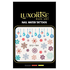 Tatuaj Unghii LUXORISE Snowflake Dance STZ 784 2