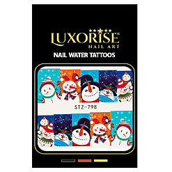 STZ-798-Nail Art > Ornamente Unghii Craciun