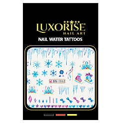 Tatuaj Unghii LUXORISE Winter Frost BN 1862 2