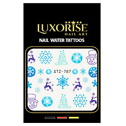 Tatuaj Unghii LUXORISE Winter Road STZ 787 2