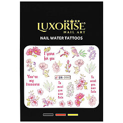 BN-2087-Nail Art > Tatuaje Unghii