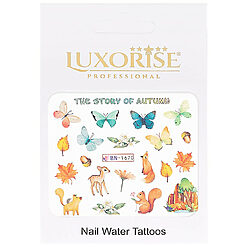 GoldenFall BN-1670-Nail Art > Tatuaje Unghii