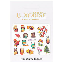 Tatuaj unghii LUXORISE GoldenFall BN 1677 2