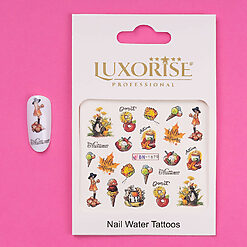 Tatuaj unghii LUXORISE GoldenFall BN 1679 3