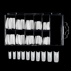 Tipsuri Unghii False SensoPRO Milano 100 bucati Albe 2