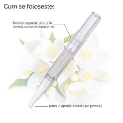 Ulei Cuticule Stilou cu Jasmine SensoPRO Milano Tratament Unghii 4