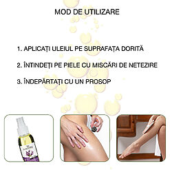 Ulei dupa Epilare cu Lavanda SensoPRO Milano 100 ml 2