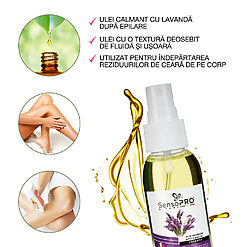 Ulei dupa Epilare cu Lavanda SensoPRO Milano 100 ml 3