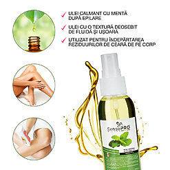 Ulei dupa Epilare cu Menta SensoPRO Milano 100 ml 3