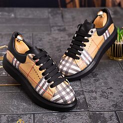 Adidasi de barbati bejcrem cu talpa neagra ultra light – AD585 4