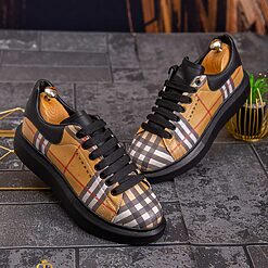 Adidasi de barbati bejcrem cu talpa neagra ultra light – AD585 5