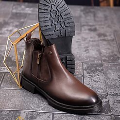 maro din piele 100% naturala - GH133-Ghete