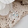 Lantisor Valuri de Iubire - 5 nume si cristale Swarovski - Argint 925-Personalizate >> Ocazie >> Familia mea >> Noutati