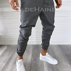 Pantaloni barbati casual gri inchis B2497 B3-B4.1-Pantaloni > Pantaloni casual