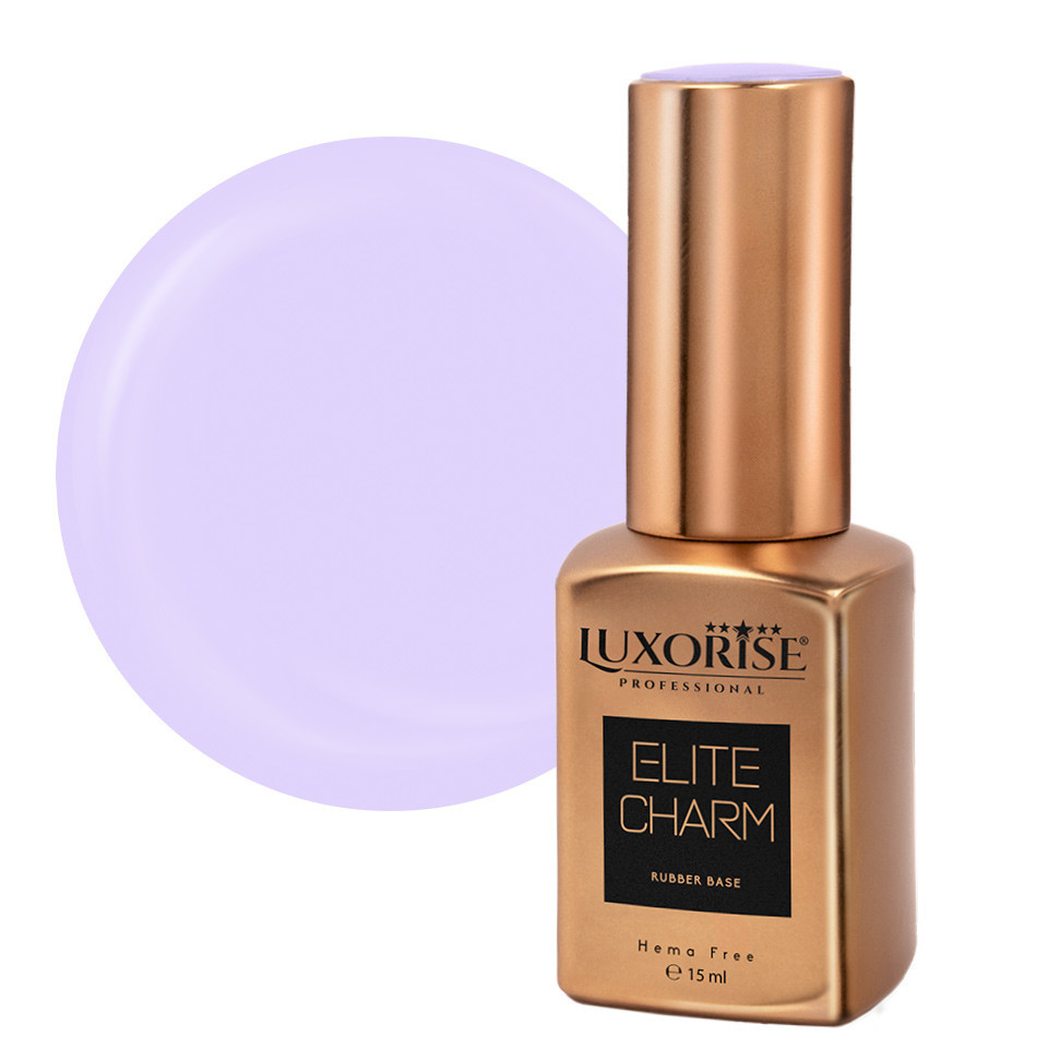 Rubber Base Hema Free LUXORISE Elite Charm - Mauve Melody 15ml-Rubber Base > Rubber Base Elite Charm 15ml