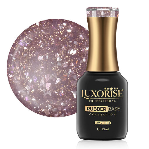 Rubber Base LUXORISE Glamour Collection - Opulence Mirage 15ml-Rubber Base > Rubber Base LUXORISE 15ml