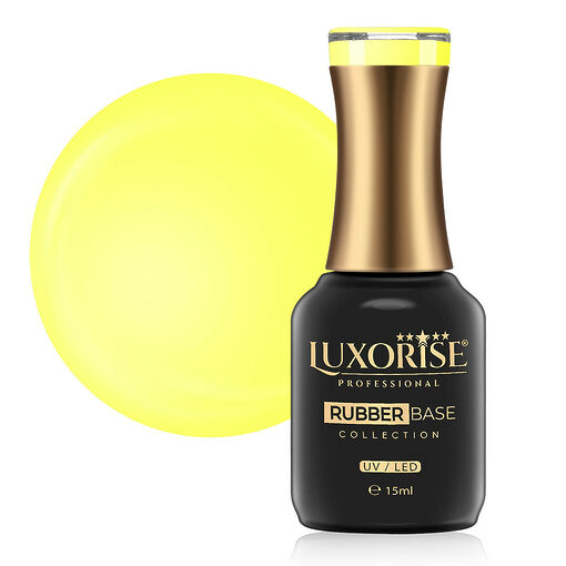 Rubber Base LUXORISE Neon City Collection - Lime 15ml-Rubber Base > Rubber Base LUXORISE 15ml