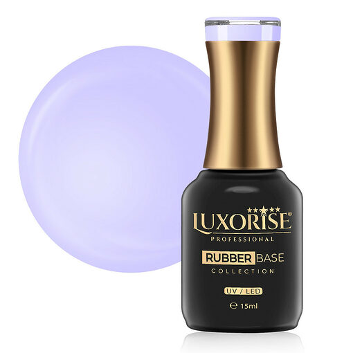 Rubber Base LUXORISE Pastel Collection - Lilac Whisper 15ml-Rubber Base > Rubber Base LUXORISE 15ml