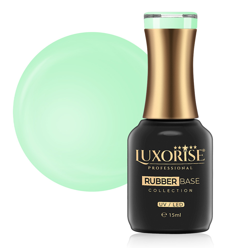 Rubber Base LUXORISE Pastel Collection - Minty Mist 15ml-Rubber Base > Rubber Base LUXORISE 15ml