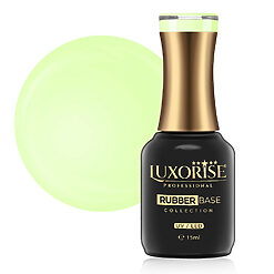 Rubber Base LUXORISE Pastel Collection - Pastel Pistachio 15ml-Rubber Base > Rubber Base LUXORISE 15ml