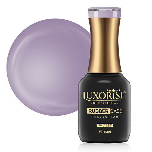 Rubber Base LUXORISE Signature Collection - Cloudy Amethyst 15ml-Rubber Base > Rubber Base LUXORISE 15ml