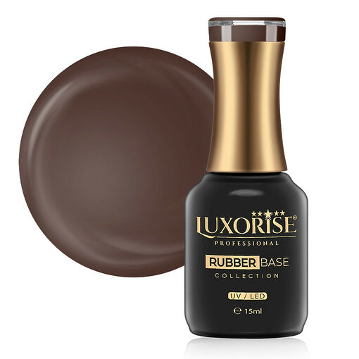 Rubber Base LUXORISE Signature Collection - Mahogany Flirt 15ml-Rubber Base > Rubber Base LUXORISE 15ml